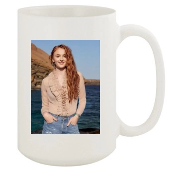 Sophie Turner 15oz White Mug