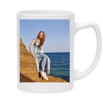 Sophie Turner 14oz White Statesman Mug