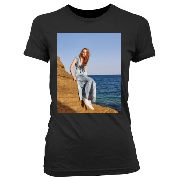 Sophie Turner Women's Junior Cut Crewneck T-Shirt