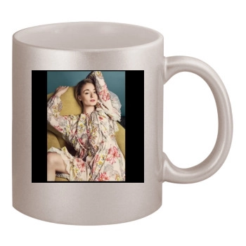 Sophie Turner 11oz Metallic Silver Mug