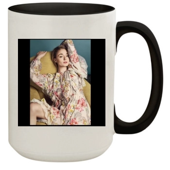 Sophie Turner 15oz Colored Inner & Handle Mug