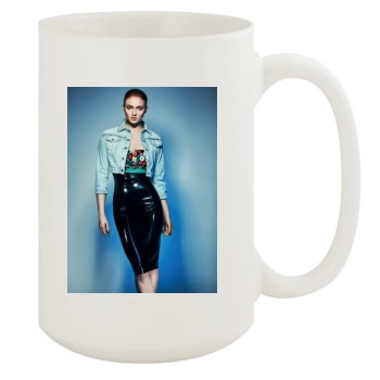 Sophie Turner 15oz White Mug