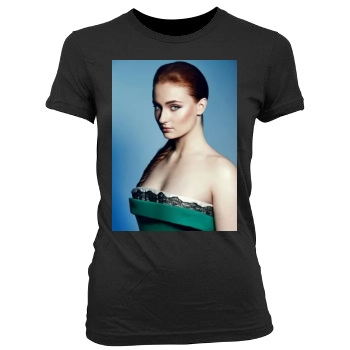 Sophie Turner Women's Junior Cut Crewneck T-Shirt