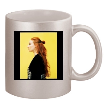 Sophie Turner 11oz Metallic Silver Mug