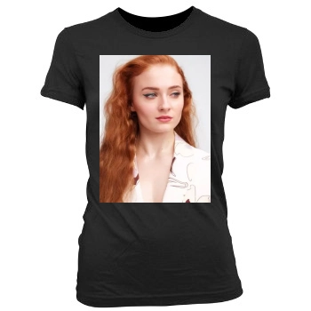 Sophie Turner Women's Junior Cut Crewneck T-Shirt