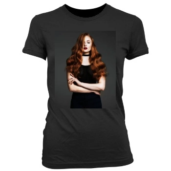 Sophie Turner Women's Junior Cut Crewneck T-Shirt