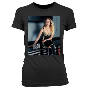 Sophie Turner Women's Junior Cut Crewneck T-Shirt