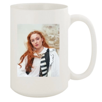 Sophie Turner 15oz White Mug