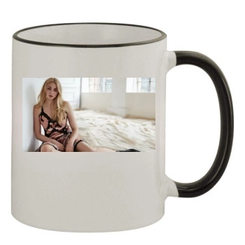 Sophie Turner 11oz Colored Rim & Handle Mug