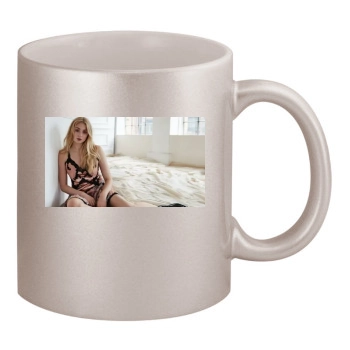 Sophie Turner 11oz Metallic Silver Mug