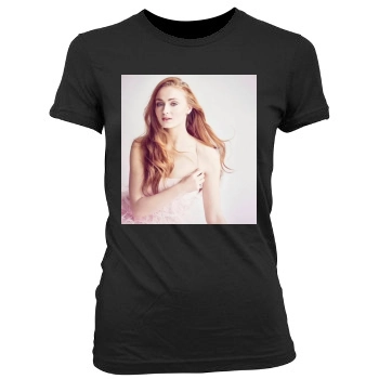 Sophie Turner Women's Junior Cut Crewneck T-Shirt