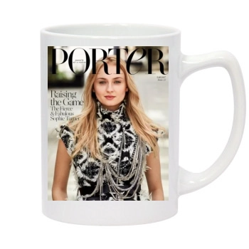 Sophie Turner 14oz White Statesman Mug