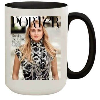 Sophie Turner 15oz Colored Inner & Handle Mug