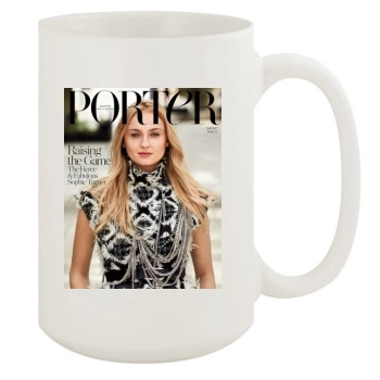 Sophie Turner 15oz White Mug