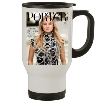 Sophie Turner Stainless Steel Travel Mug