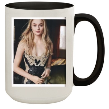 Sophie Turner 15oz Colored Inner & Handle Mug