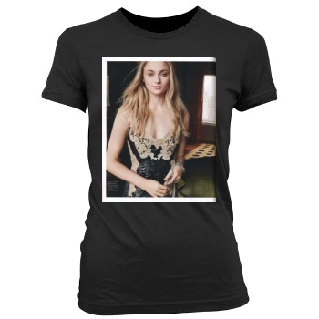 Sophie Turner Women's Junior Cut Crewneck T-Shirt