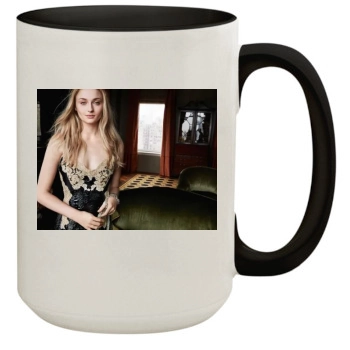 Sophie Turner 15oz Colored Inner & Handle Mug