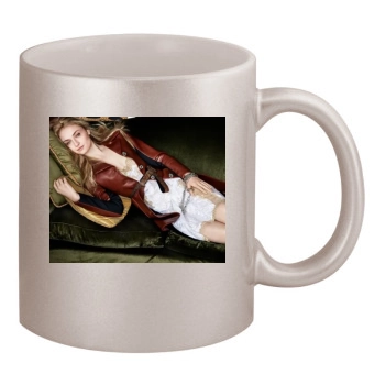 Sophie Turner 11oz Metallic Silver Mug