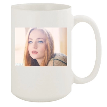 Sophie Turner 15oz White Mug