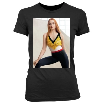 Sophie Turner Women's Junior Cut Crewneck T-Shirt