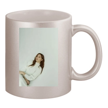 Sophie Turner 11oz Metallic Silver Mug