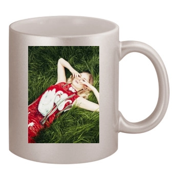 Sophie Turner 11oz Metallic Silver Mug