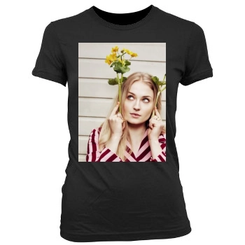 Sophie Turner Women's Junior Cut Crewneck T-Shirt