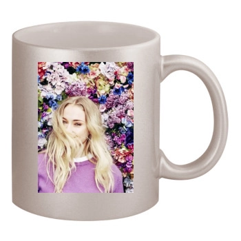 Sophie Turner 11oz Metallic Silver Mug