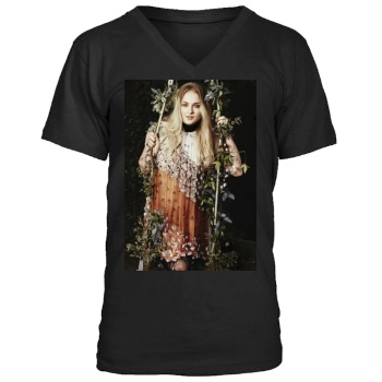 Sophie Turner Men's V-Neck T-Shirt