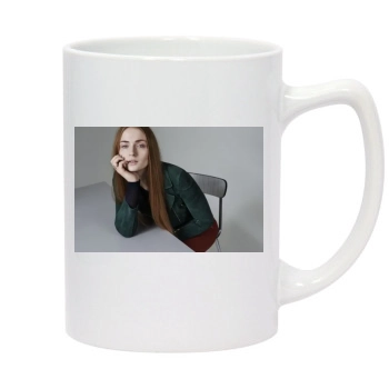 Sophie Turner 14oz White Statesman Mug