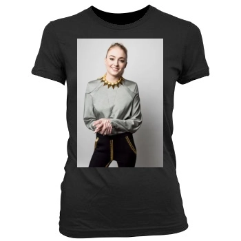 Sophie Turner Women's Junior Cut Crewneck T-Shirt