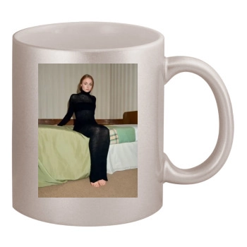 Sophie Turner 11oz Metallic Silver Mug