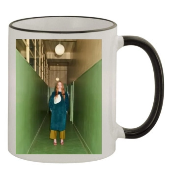 Sophie Turner 11oz Colored Rim & Handle Mug