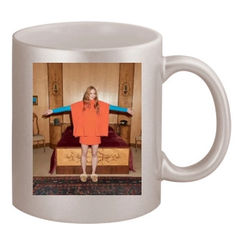 Sophie Turner 11oz Metallic Silver Mug