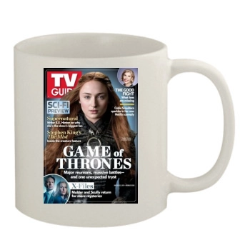 Sophie Turner 11oz White Mug