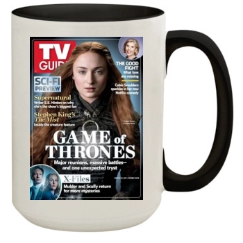 Sophie Turner 15oz Colored Inner & Handle Mug