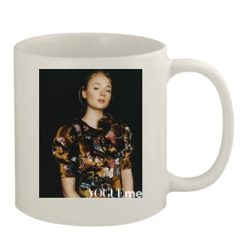 Sophie Turner 11oz White Mug