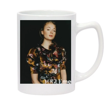 Sophie Turner 14oz White Statesman Mug