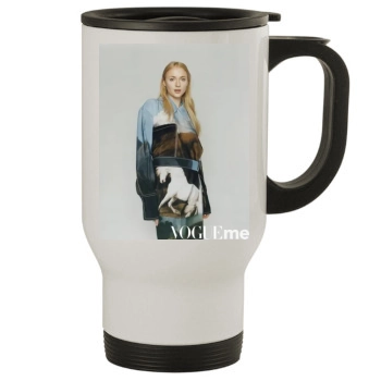 Sophie Turner Stainless Steel Travel Mug