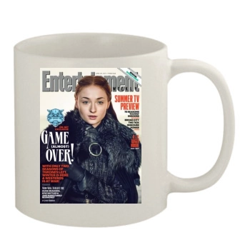 Sophie Turner 11oz White Mug