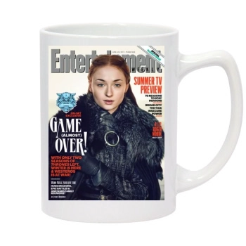 Sophie Turner 14oz White Statesman Mug