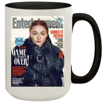 Sophie Turner 15oz Colored Inner & Handle Mug