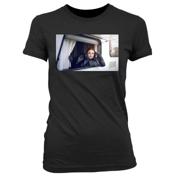 Sophie Turner Women's Junior Cut Crewneck T-Shirt