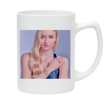 Sophie Turner 14oz White Statesman Mug