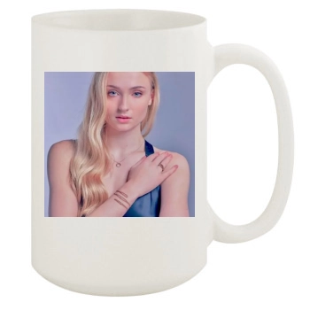 Sophie Turner 15oz White Mug