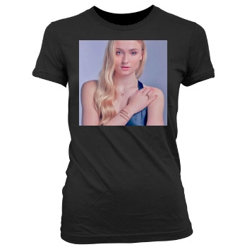 Sophie Turner Women's Junior Cut Crewneck T-Shirt