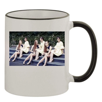 Sophie Turner 11oz Colored Rim & Handle Mug