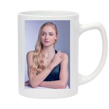 Sophie Turner 14oz White Statesman Mug