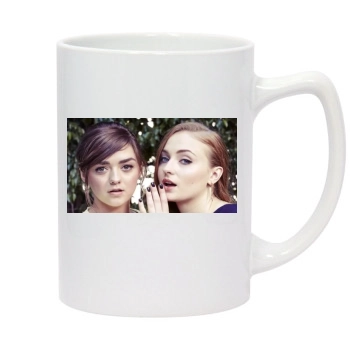 Sophie Turner 14oz White Statesman Mug